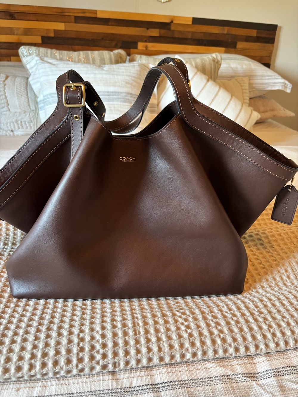 Coach Maple Gramercy Tote NWT